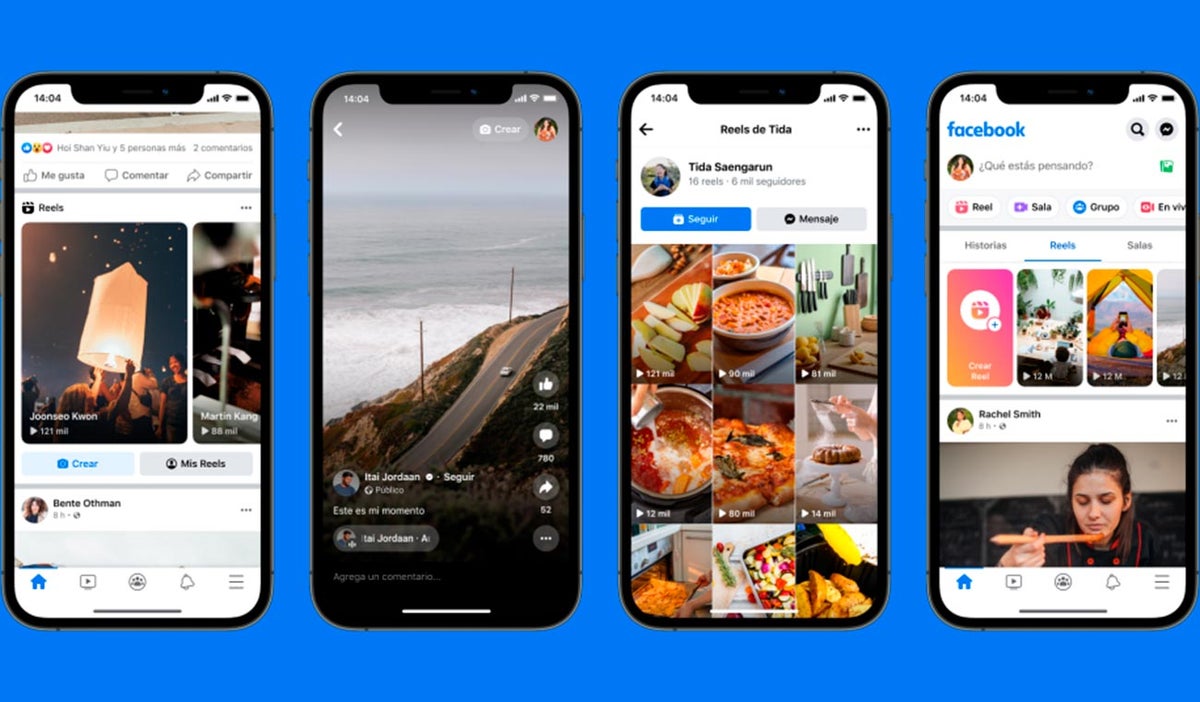 Facebook Reels llegan a iOS y Android