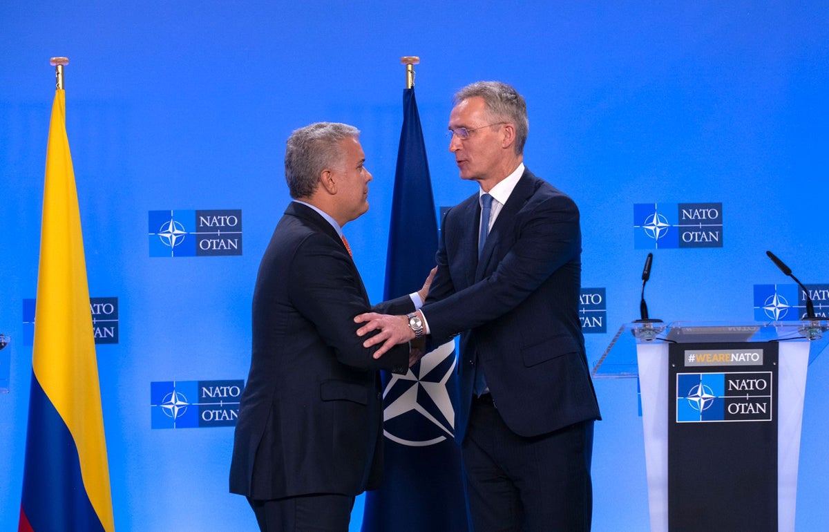 Presidente Iván Duque en la OTAN