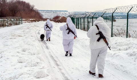 Frontera de Rusia con Ucrania