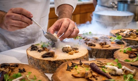 Gastronomía en el exterior