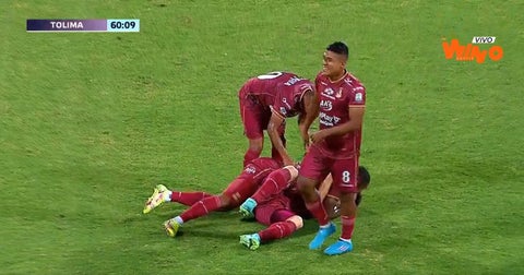 Gol del Deportes Tolima