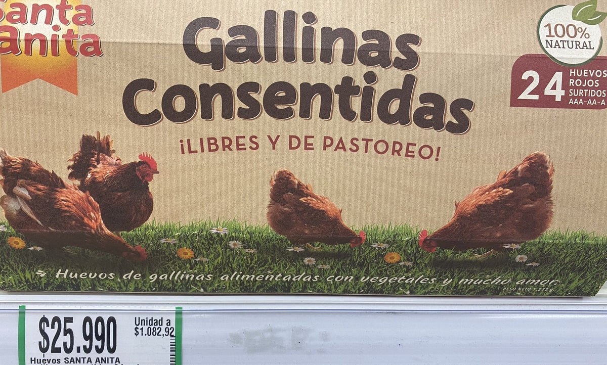 huevos a mil pesos