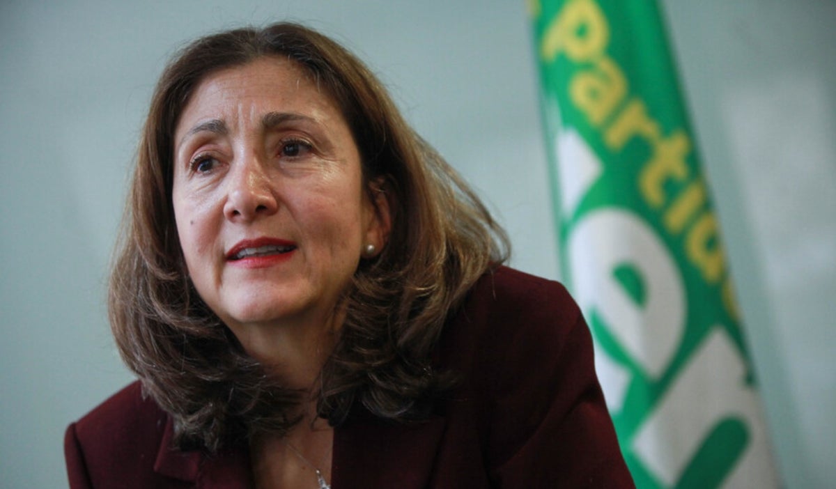 Ingrid Betancourt, candidata presidencial.