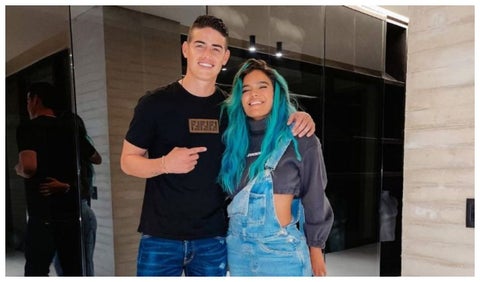 James Rodríguez y Karol G