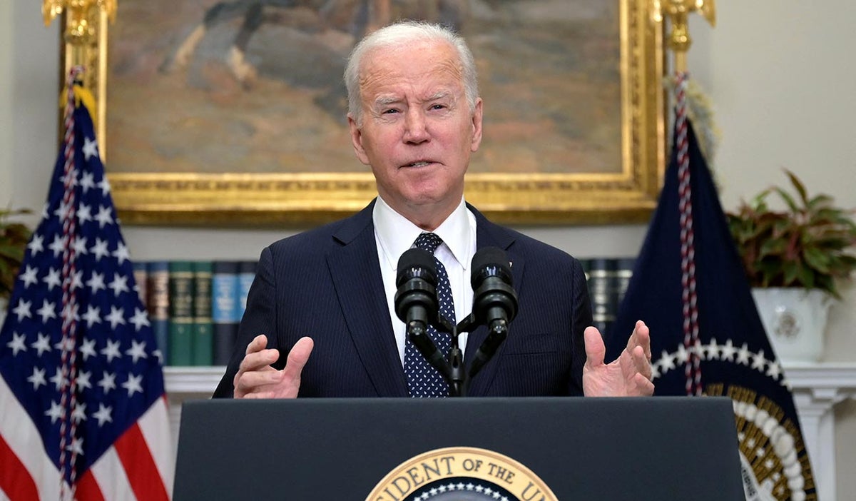 Joe Biden anuncia sanciones a Rusia