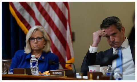 Liz Cheney Adam Kinzinger legisladores