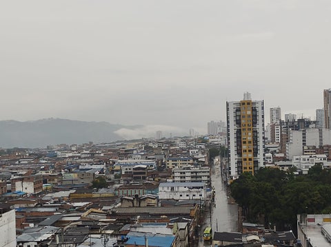 Emergencias por lluvias en Bucaramanga.