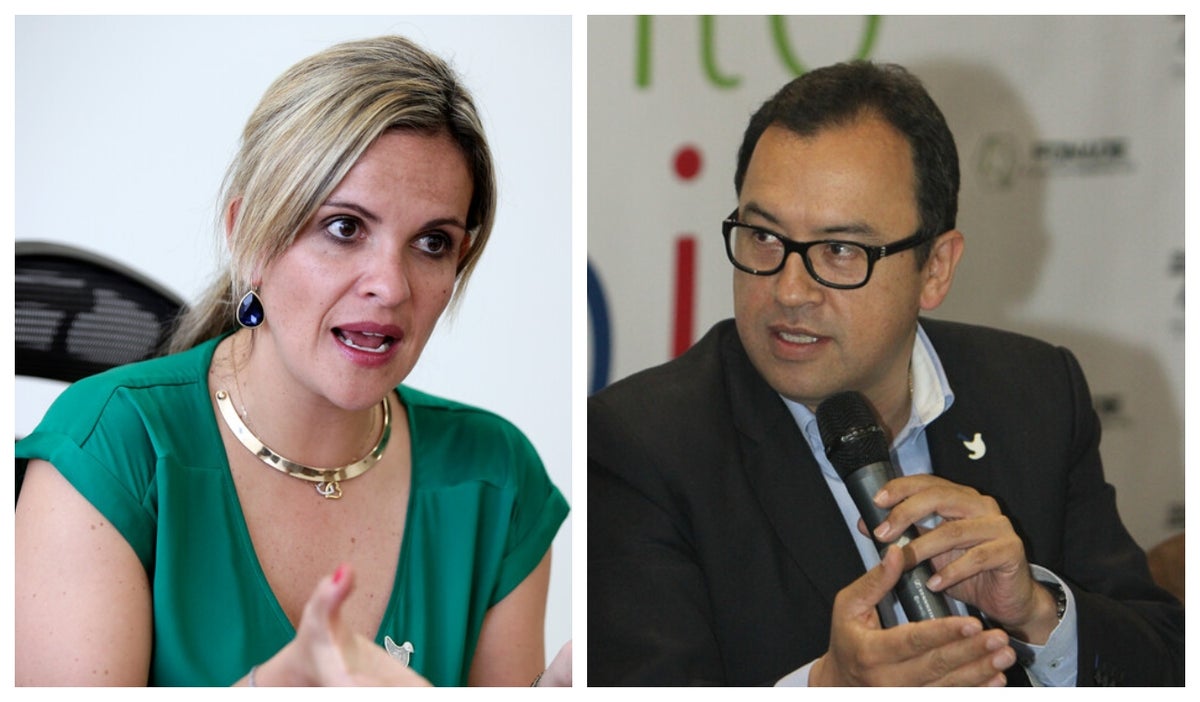 María Andrea Nieto y Alfonso Prada, exdirectores del Sena