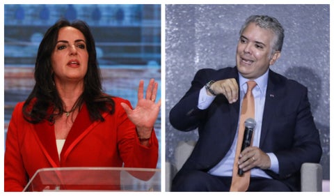Maria Fernanda Cabal tilda a Iván Duque de mamerto