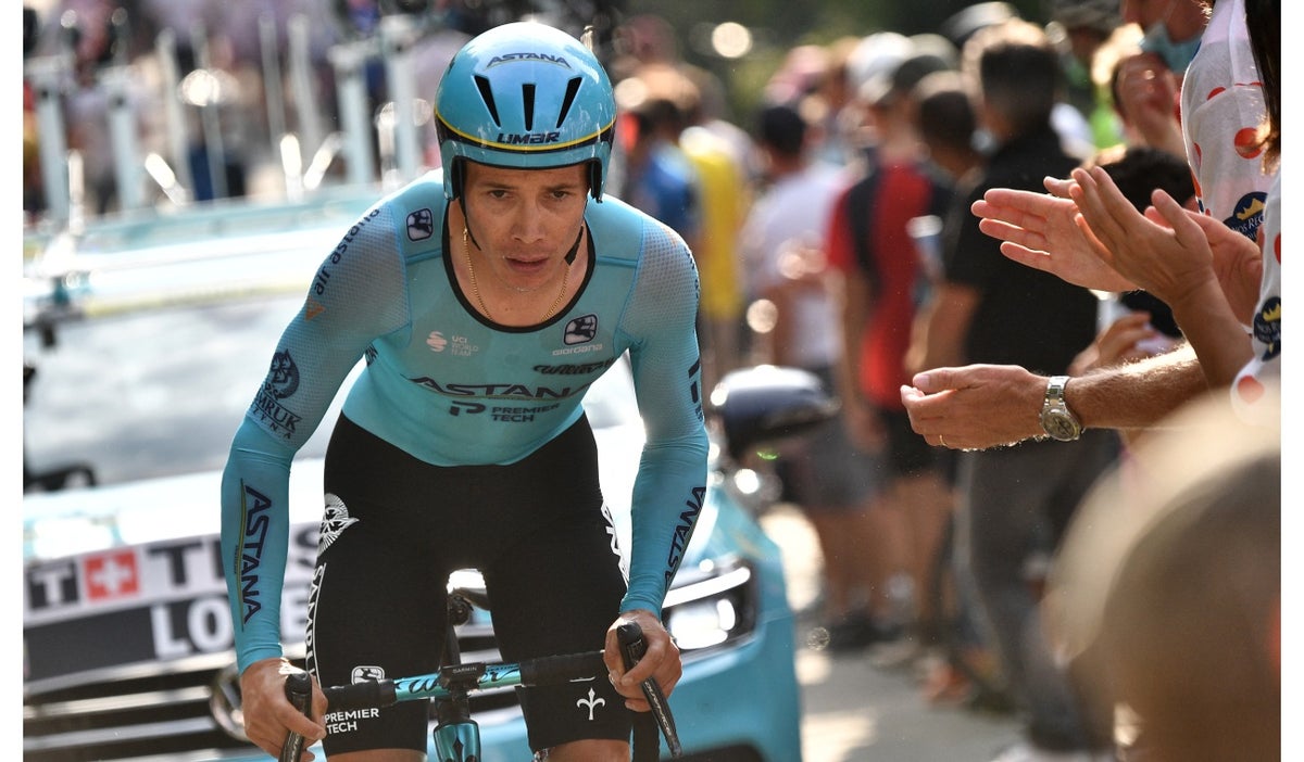Miguel Ángel López compite con el Astana.