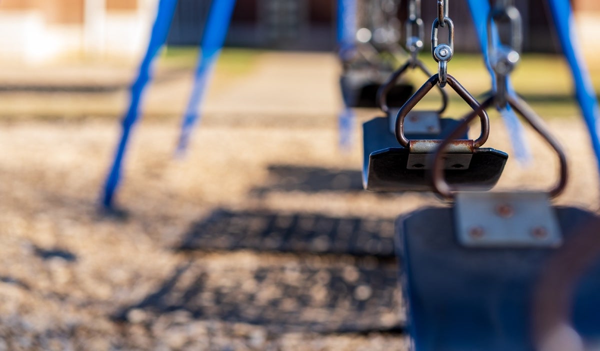 Parque de niños en colegio
