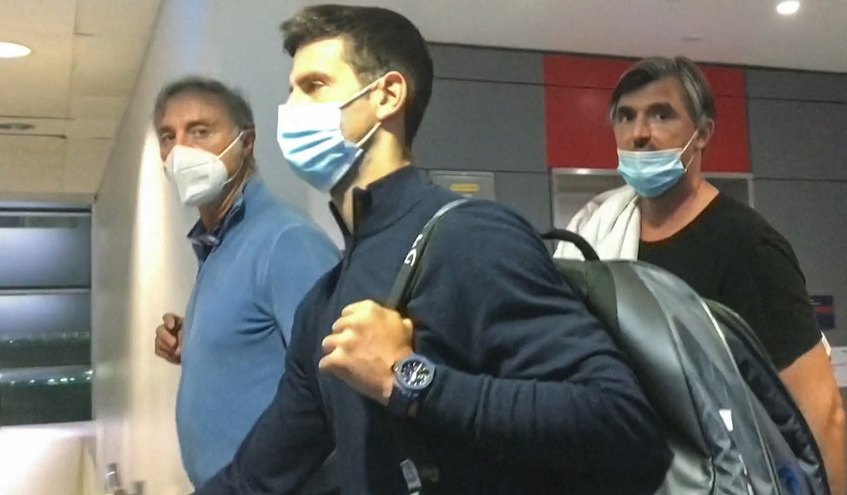 Novak Djokovic fuera de las canchas de tenis