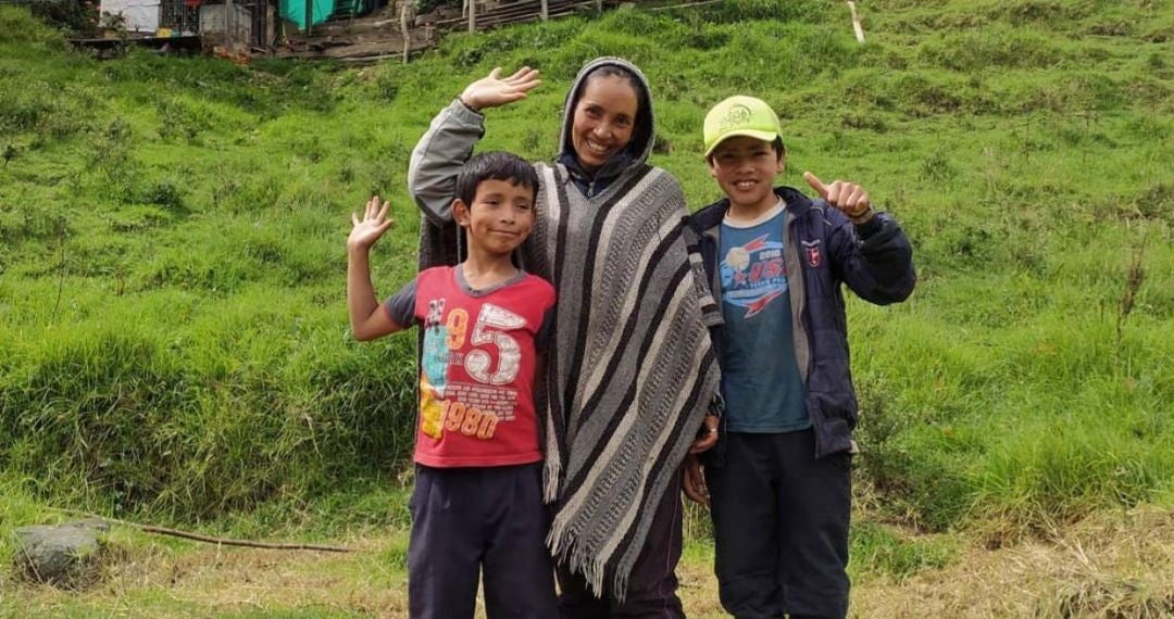 Nubia y sus hijos
