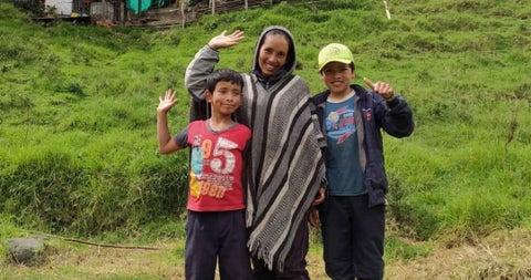 Nubia y sus hijos