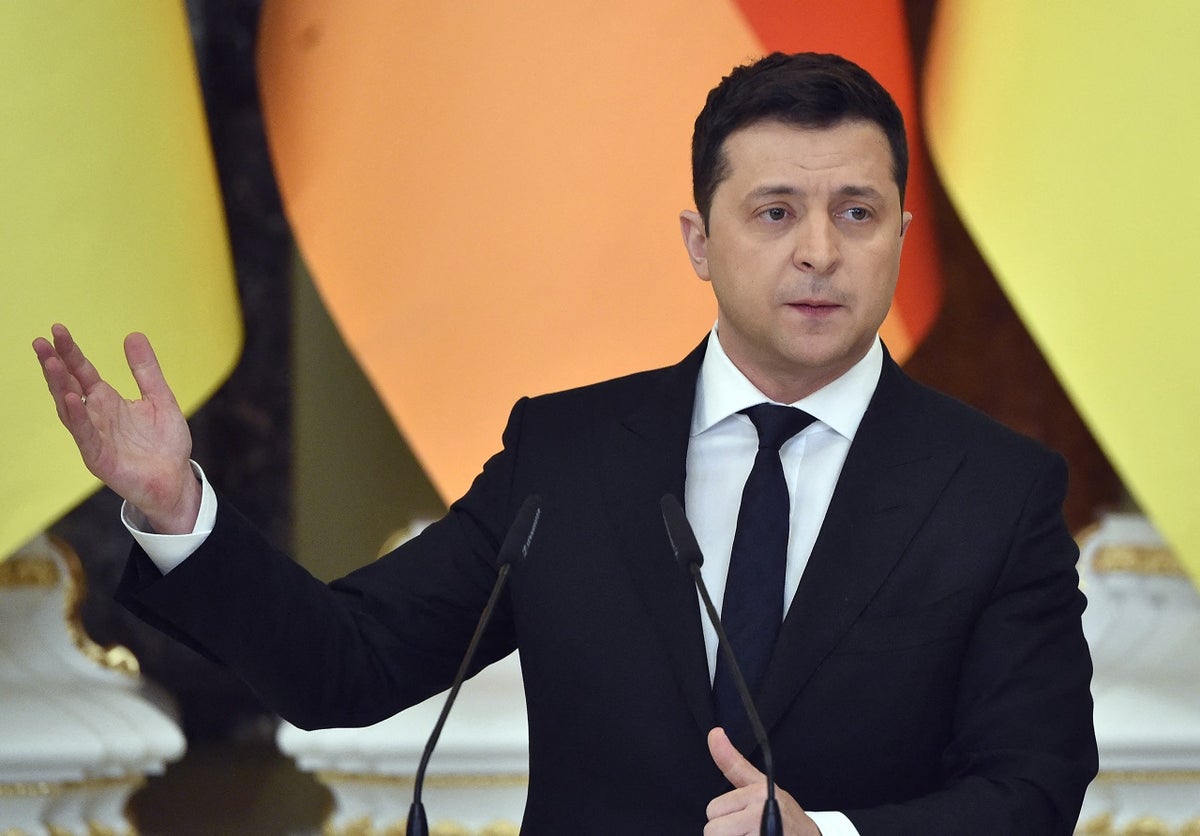 Presidente de Ucrania, Volodimir Zelensky