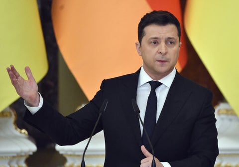 Presidente de Ucrania, Volodimir Zelensky