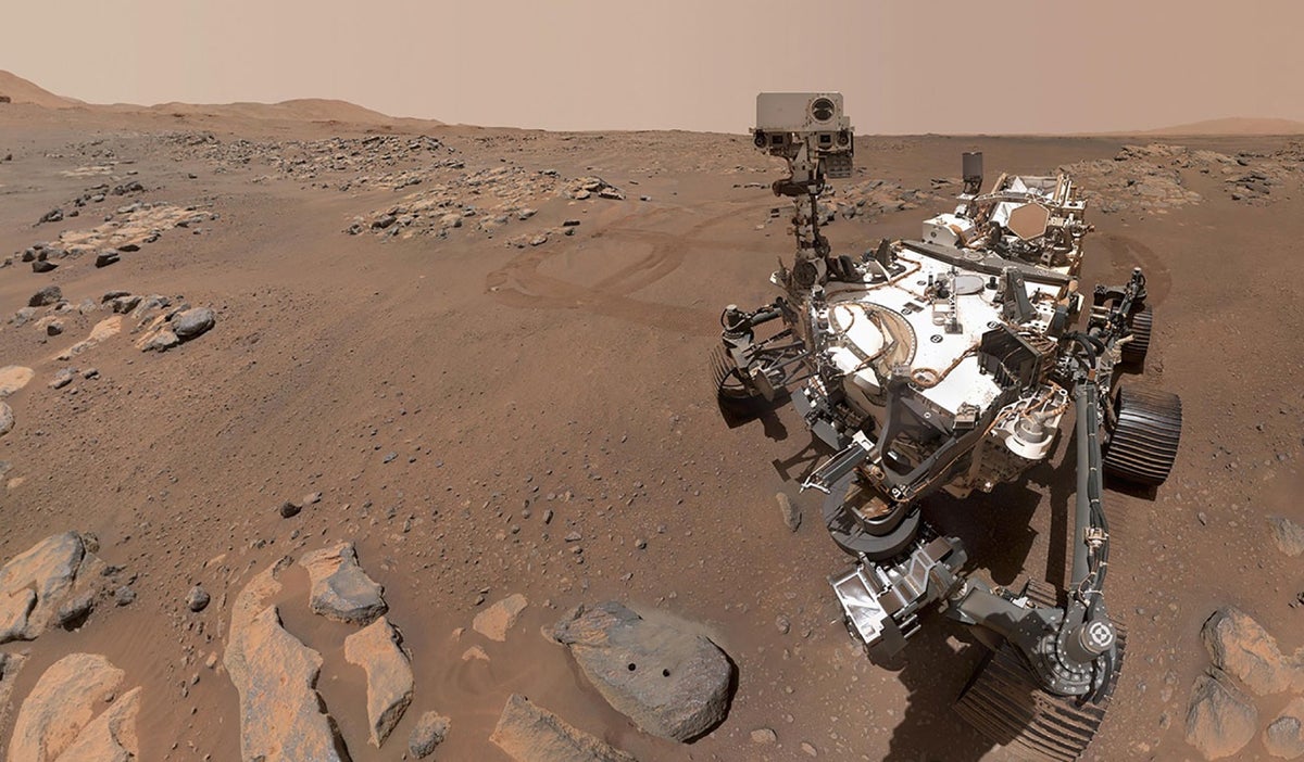 Rover Perseverance muestra el planeta Marte
