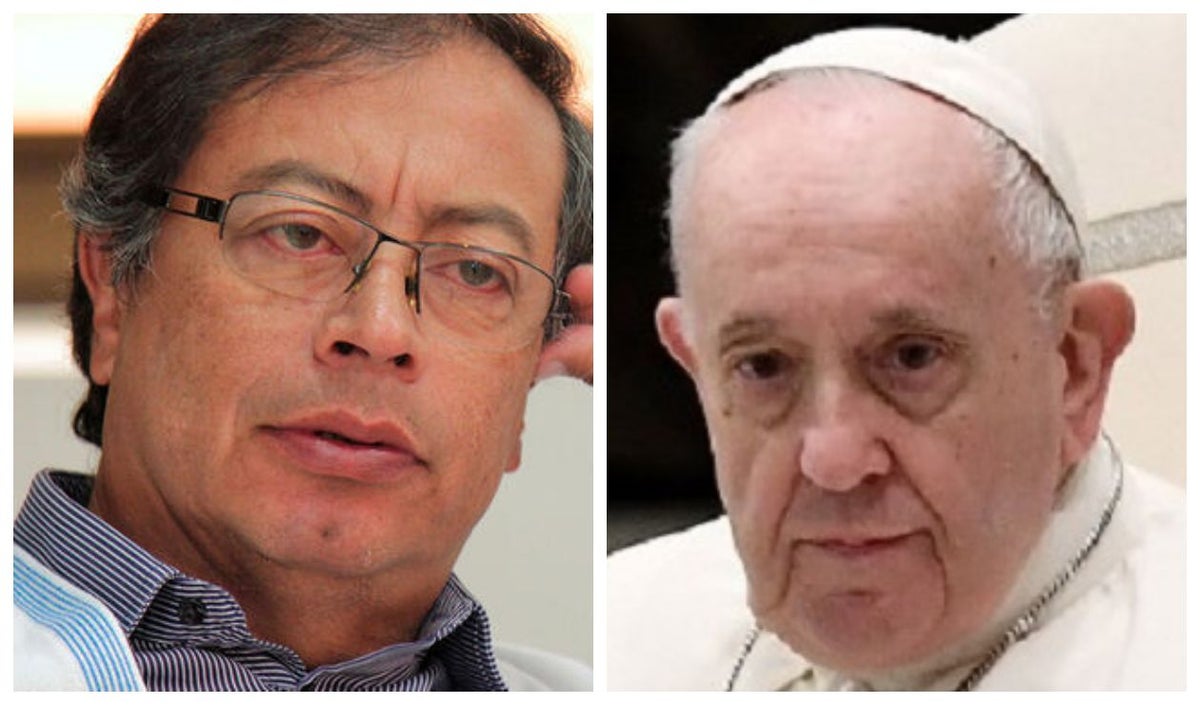 Petro y el papa Francisco