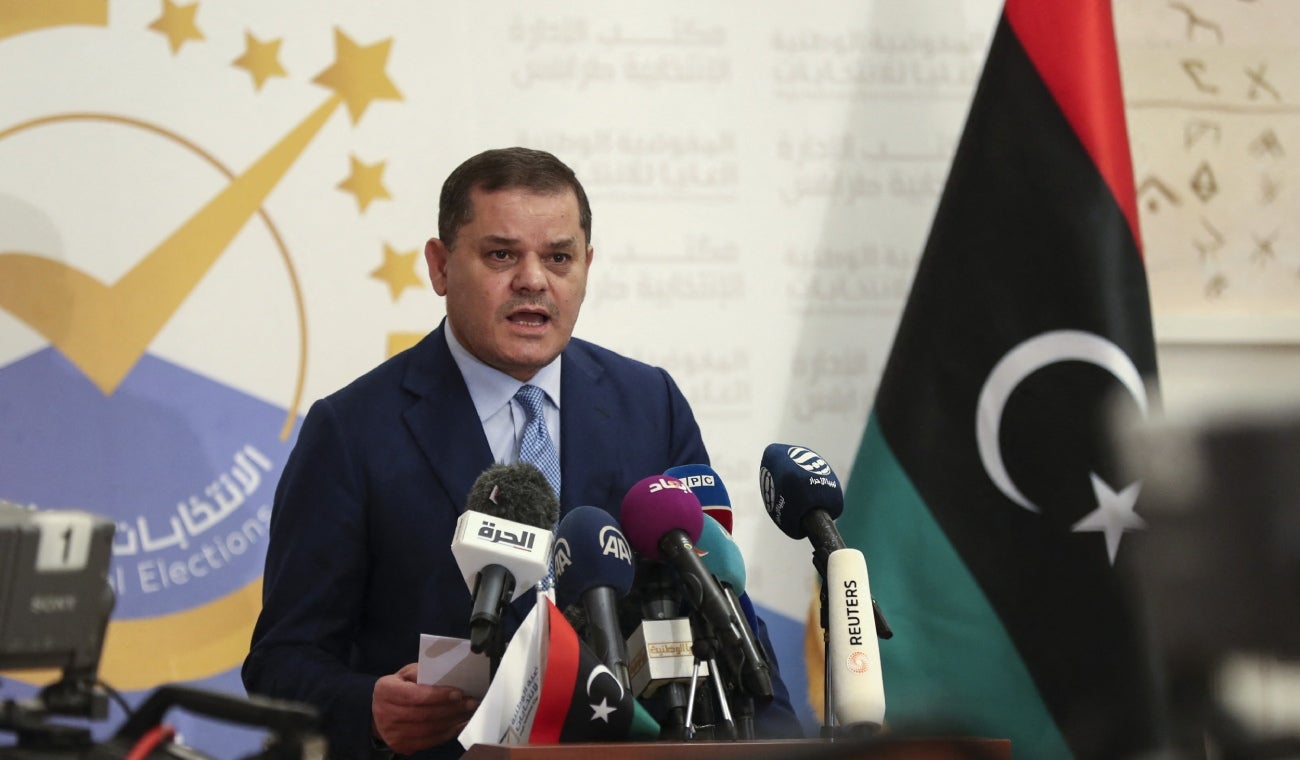 Abdulhamid Dbeibah, primer ministro interino de Libia