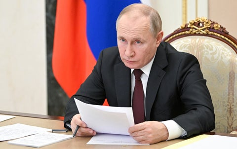 Vladimir Putin, presidente de Rusia