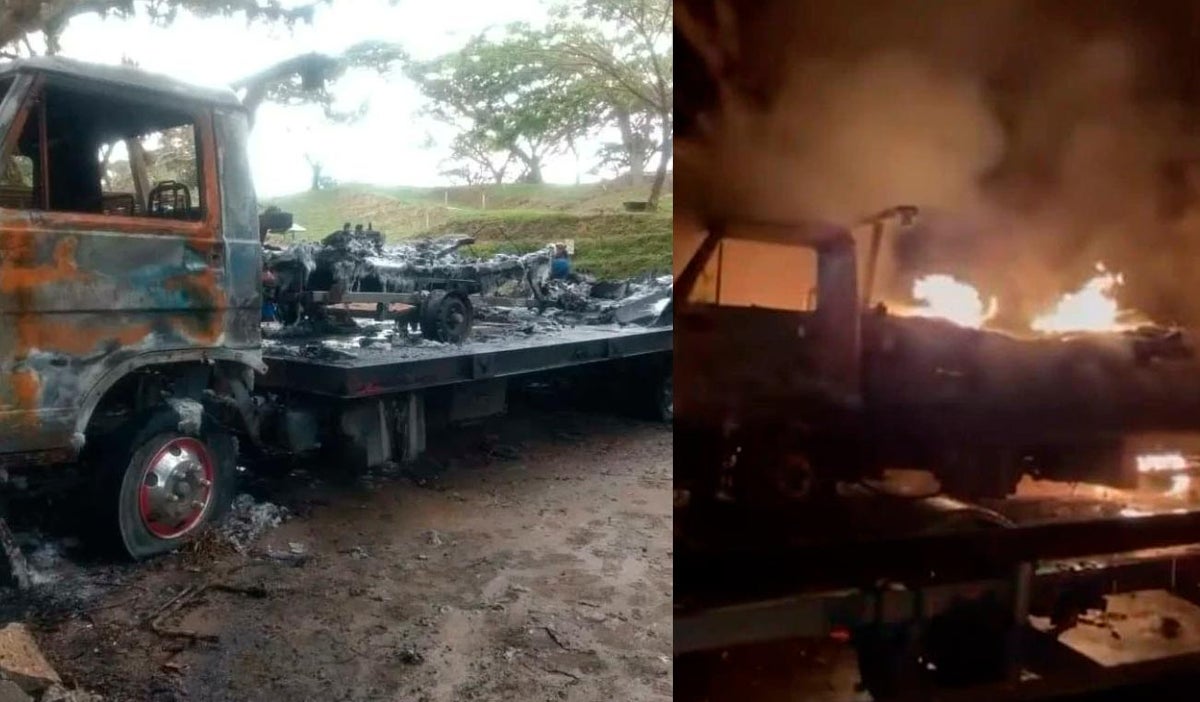 Quema de lanchas en club náutico en Cartago