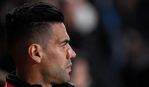 Radamel Falcao con el Rayo Vallecano