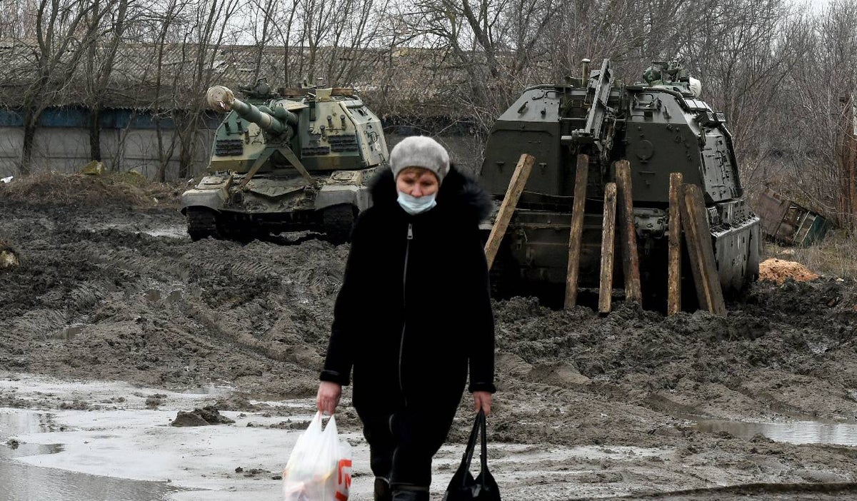 Imagen de una mujer en Rusia