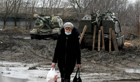 Imagen de una mujer en Rusia