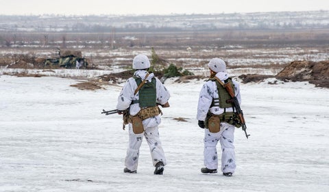 Fuerzas militares ucranianas