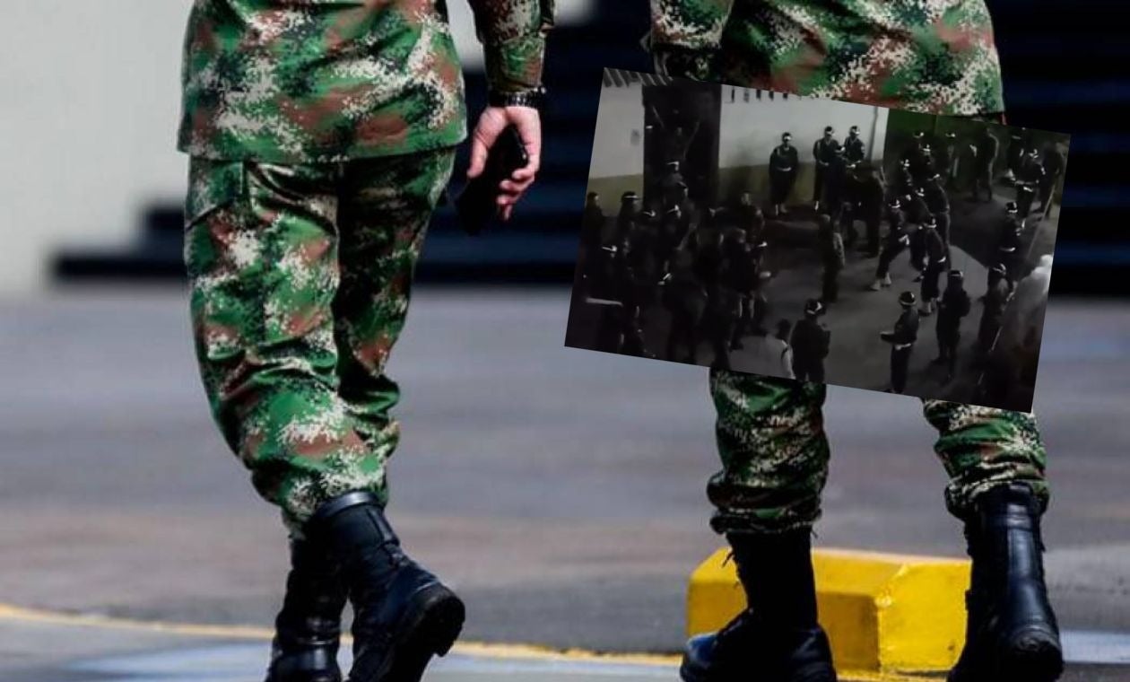Enfrentamiento con palos y piedras entre soldados en el Cantón Norte