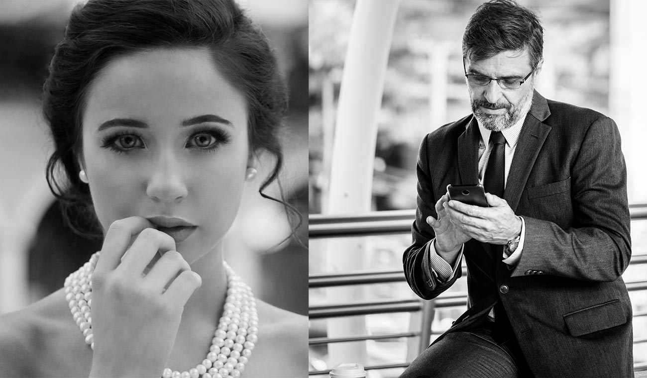 Suggar Daddy y una Sugar Baby