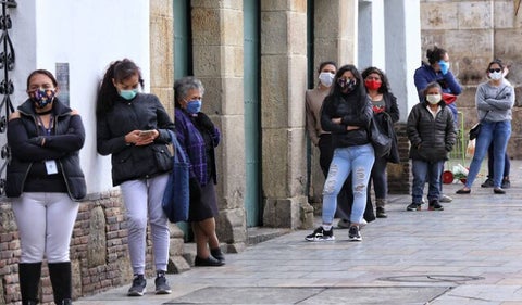 Tapabocas de Bogotá