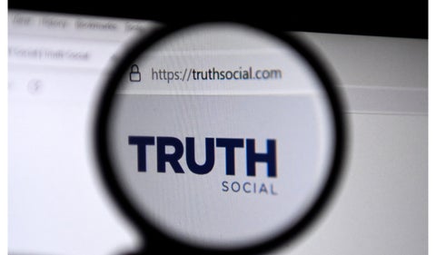 Logo de Truth Social, red social creada por Trump