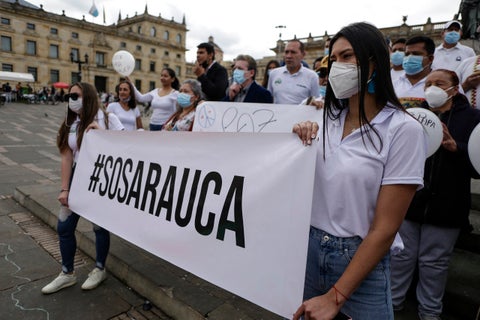 Violencia en Arauca - Foto AFP