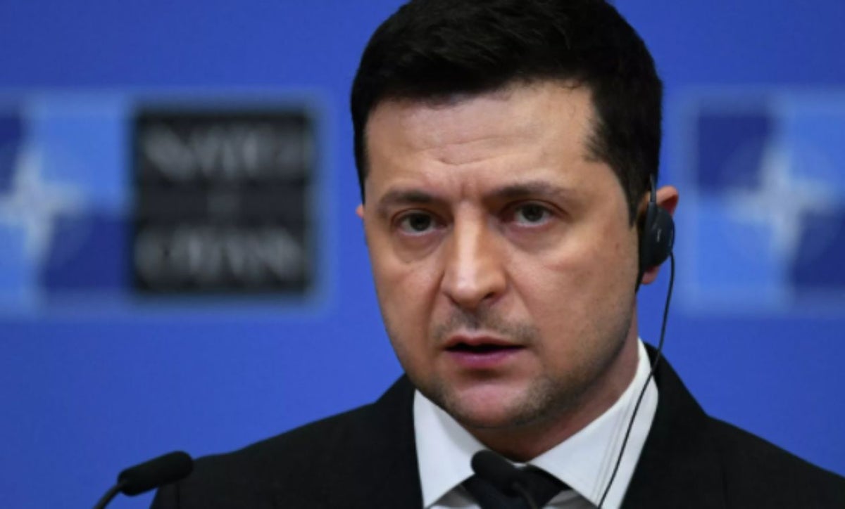 Volodímir Zelenski, presidente ucraniano