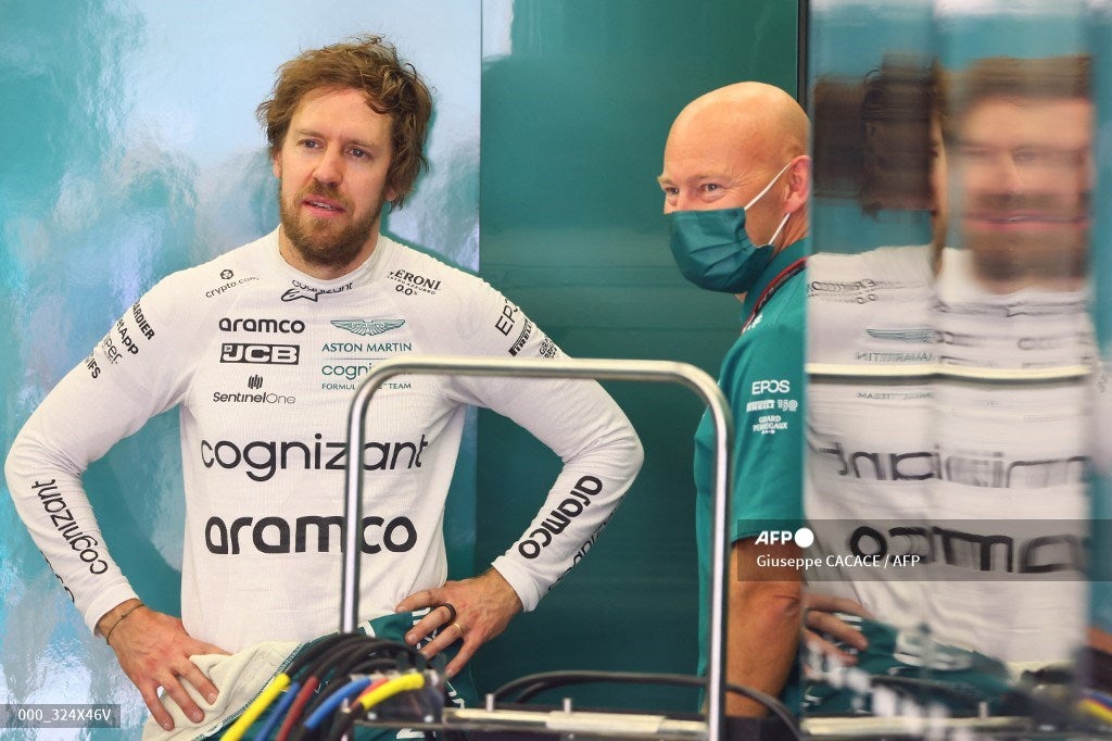 Sebastian Vettel, piloto de Aston Martin en la temporada 2022 de Fórmula 1