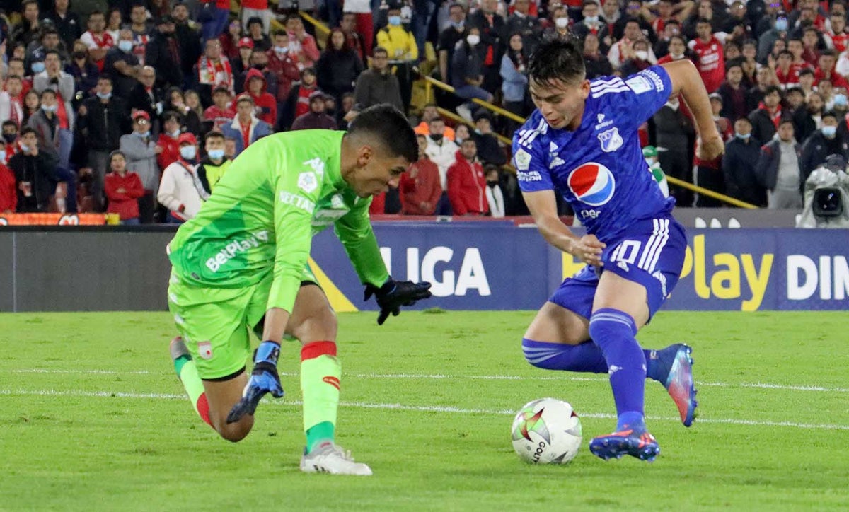 Santa Fe vs Millonarios, fecha 10 de la Liga Betplay