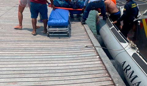 Accidente en el Cholón, Cartagena, con bañista embestido por Yate