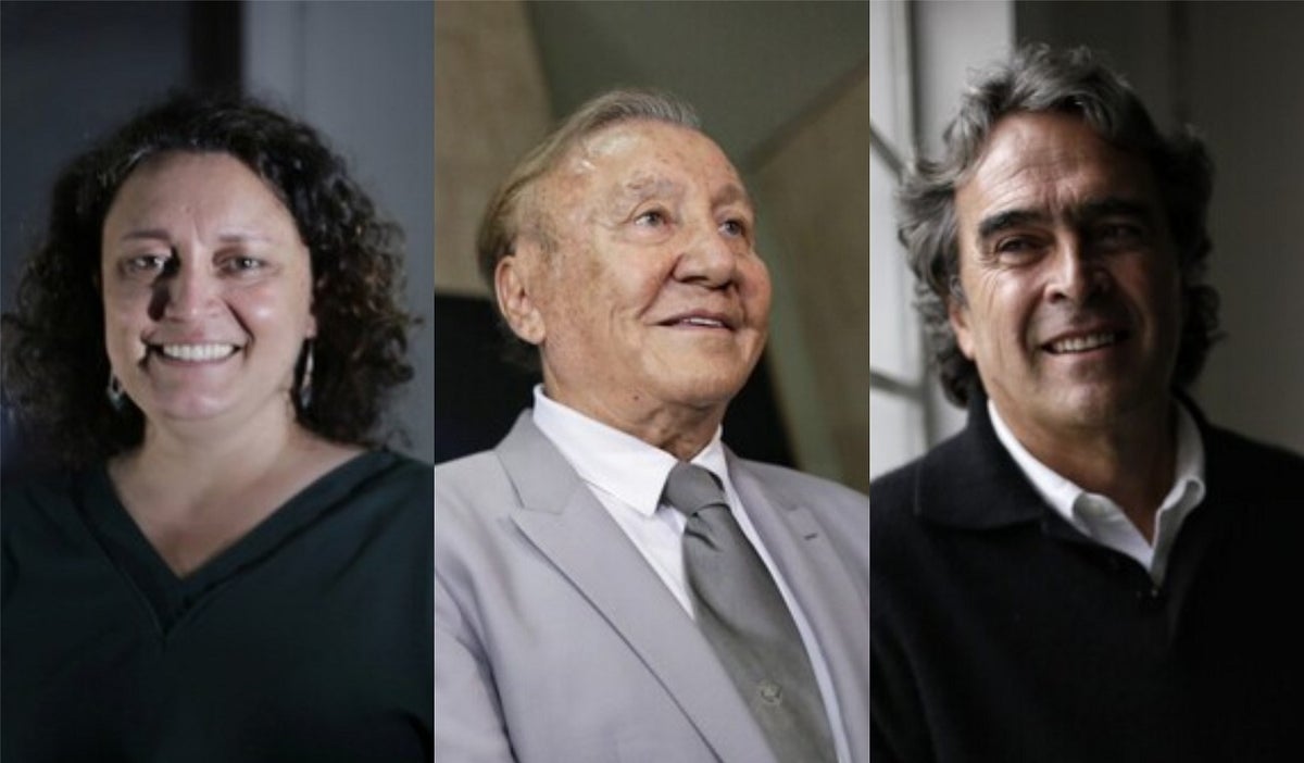 Angélica Lozano, Rodolfo Hernández y Sergio Fajardo