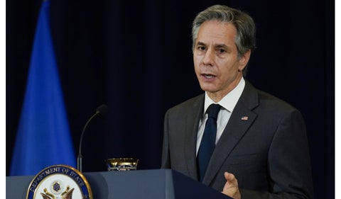 Antony Blinken, secretario de Estado de los Estados Unidos