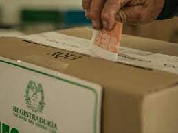 Mesas de votación