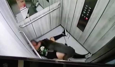 Pitbull atacó y arrastró a mujer dentro de ascensor