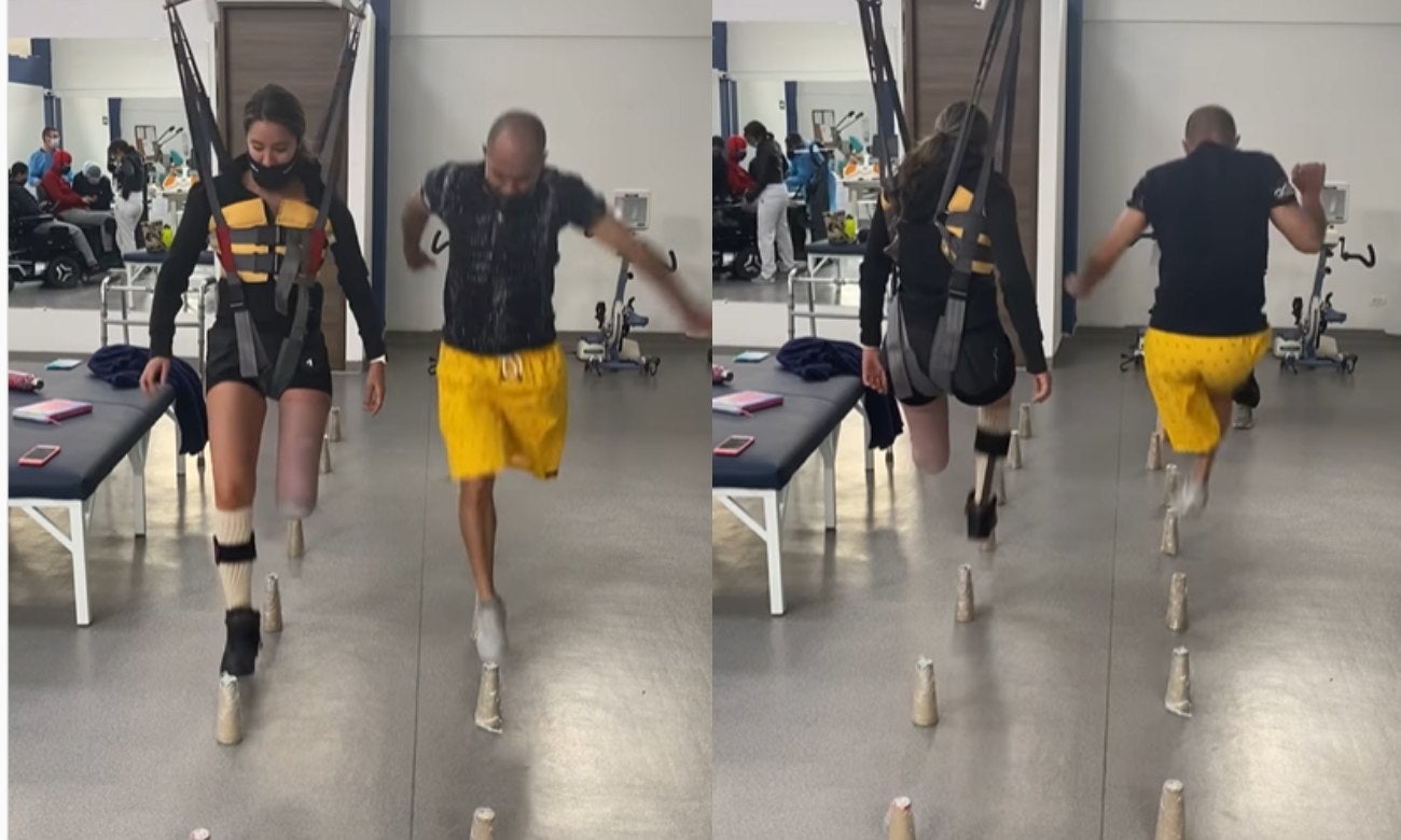 Daniela Álvarez en terapia