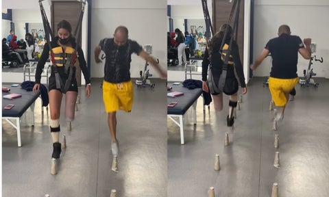 Daniela Álvarez en terapia