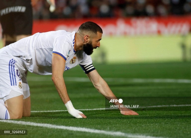 Benzema, baja para el clásico frente a Barcelona.