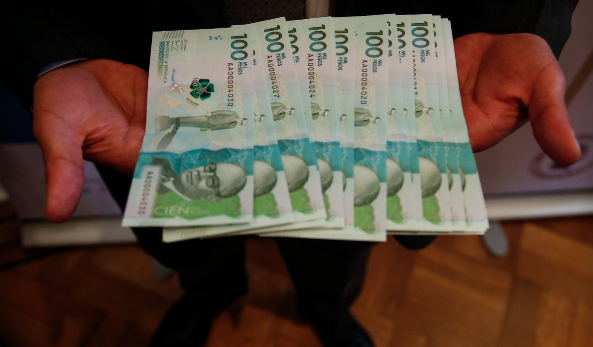 Billetes en Colombia