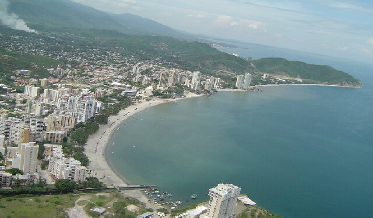 El Rodadero, lugar turístico en Santa Marta