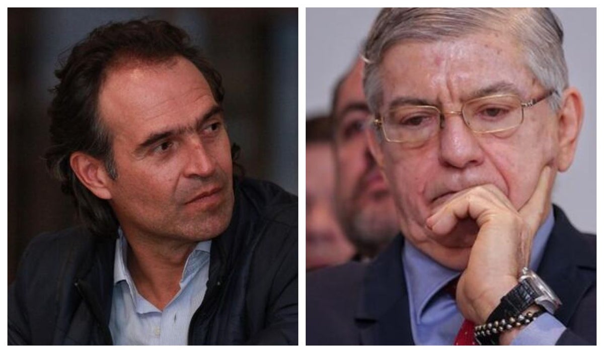 Cesar Gaviria y Federico Gutiérrez