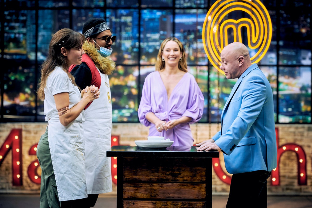Estiwar G y Carolina Gómez en Masterchef