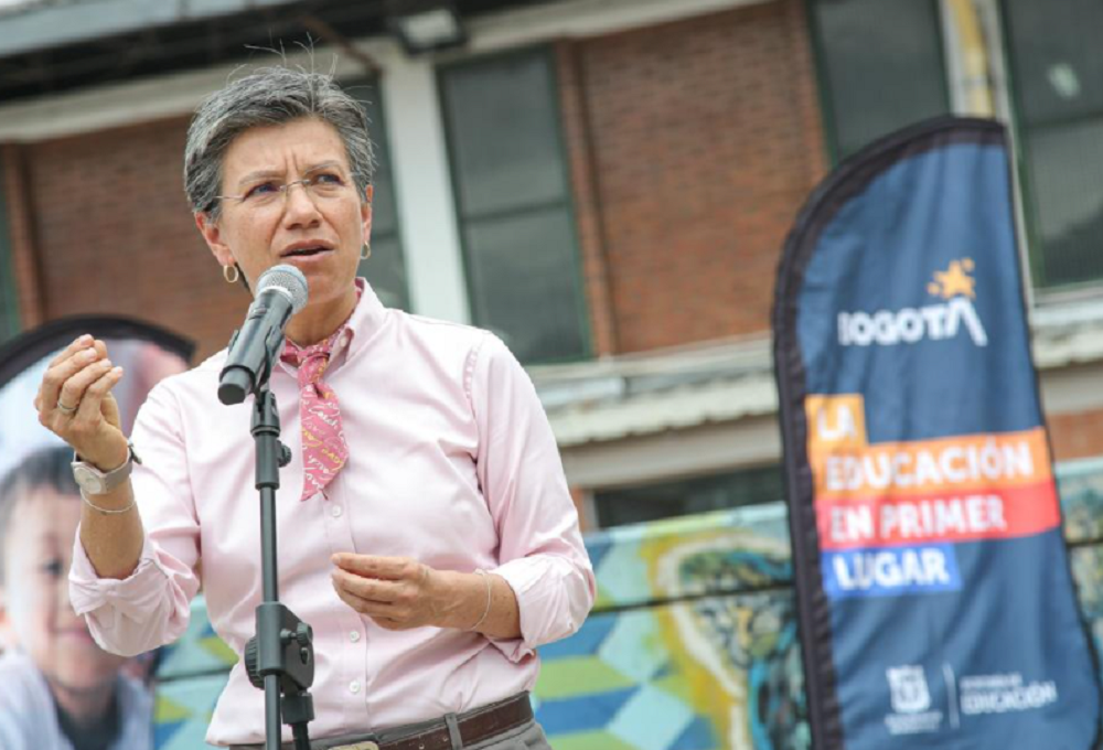 Claudia López, alcaldesa de Bogotá
